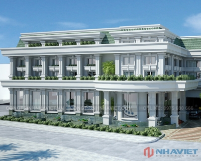 Thiết kế showroom ôtô Kylin tại Hải Phòng